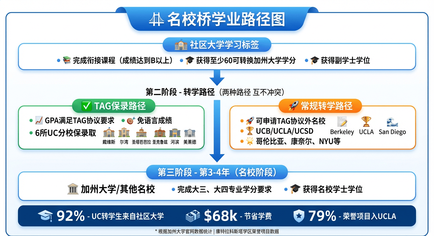 名校桥学业路径图
