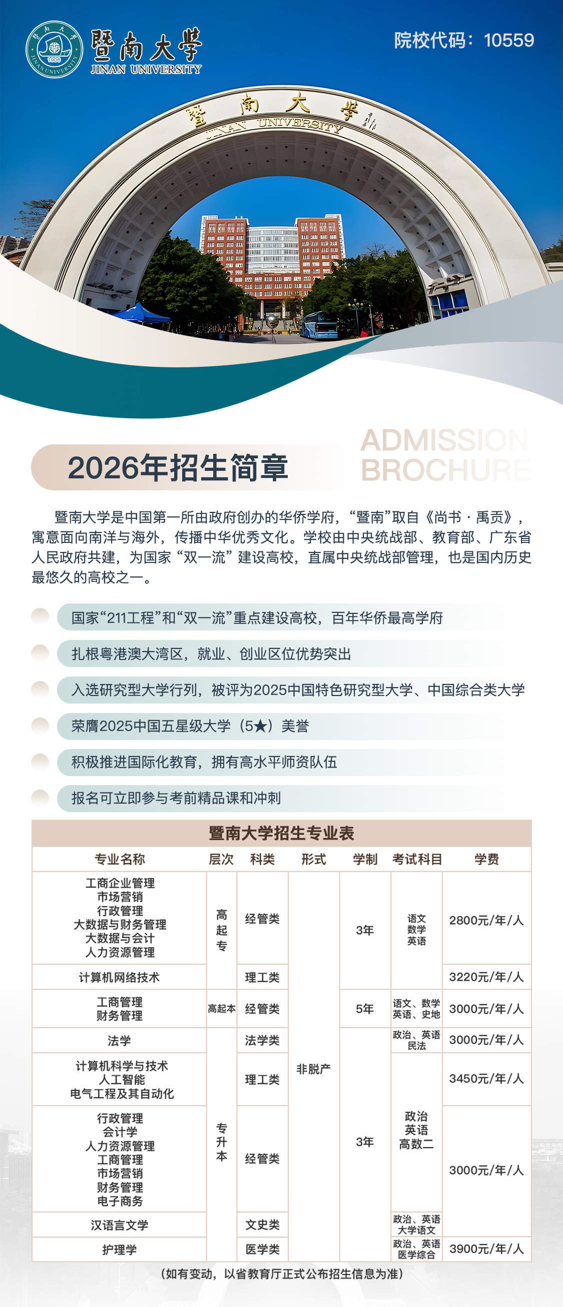招生简章