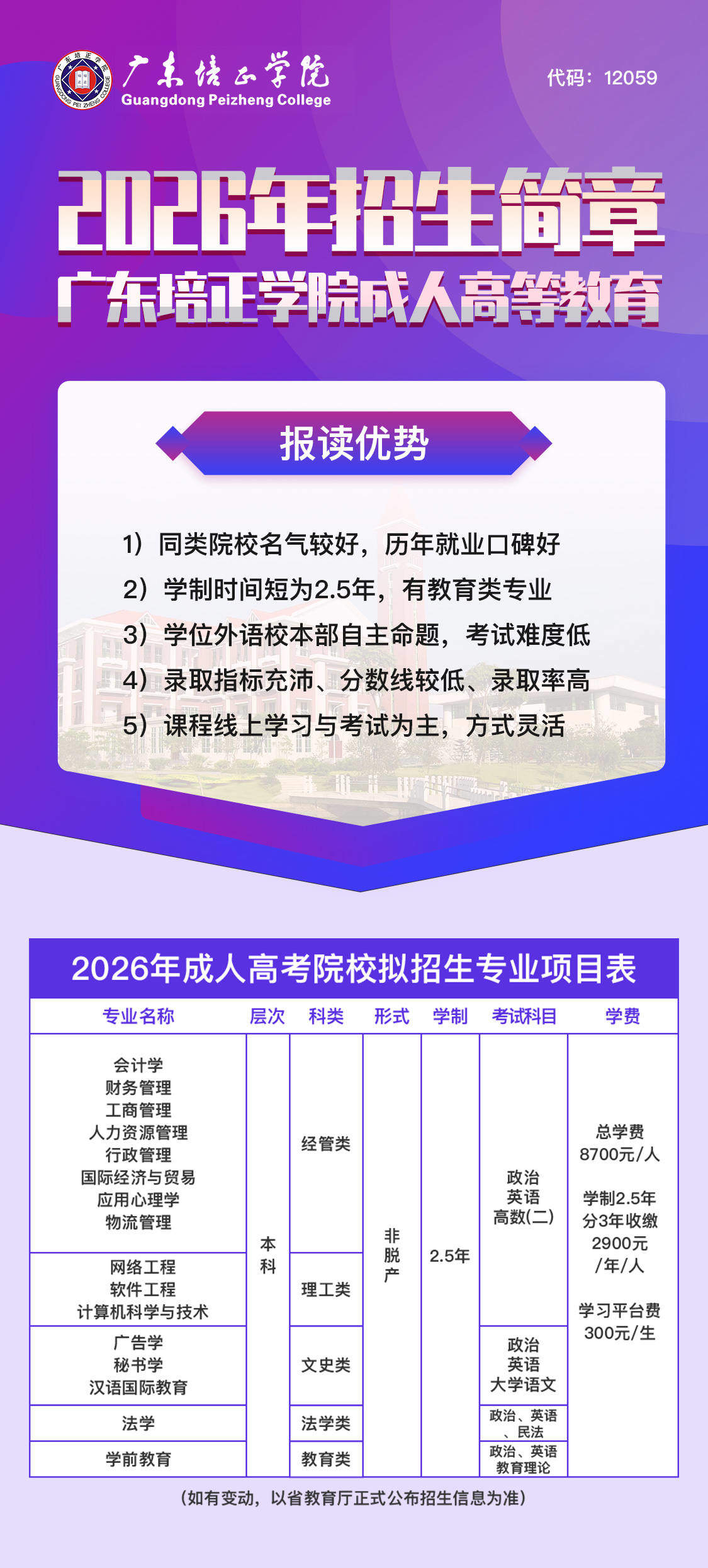 招生简章