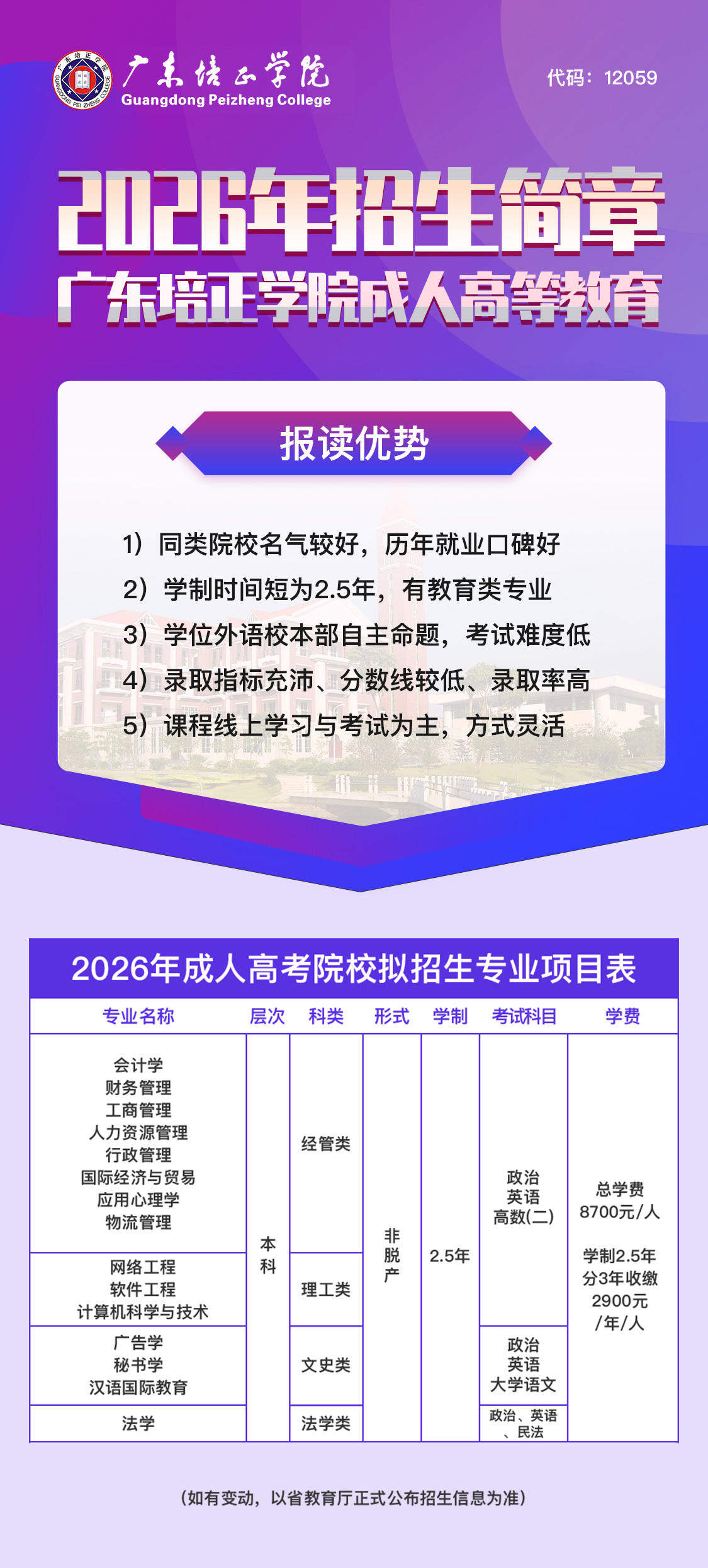 招生简章