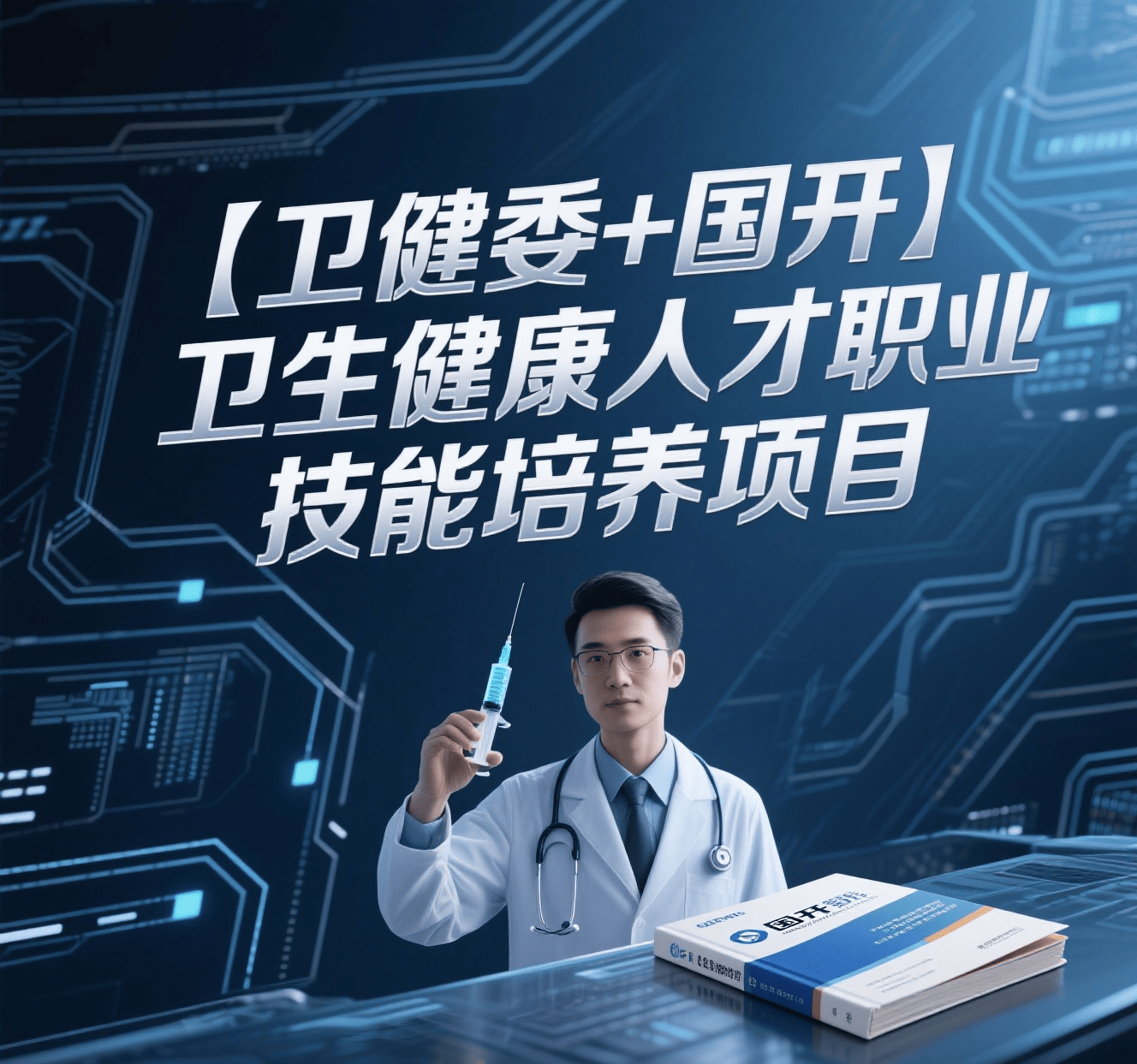 【卫健委+国开】卫生健康人才职业技能培养项目